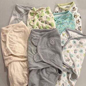 Baby Swaddle Blanket Set - Assorted Colors